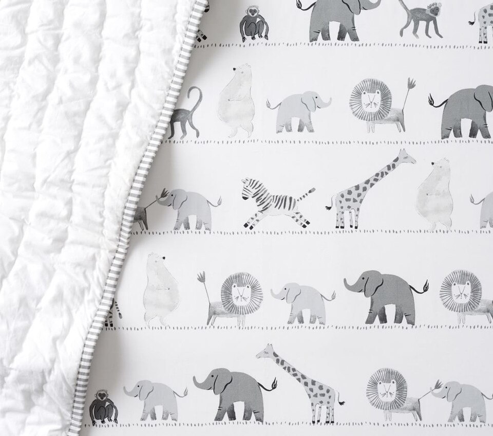 Organic Lawson Fitted Cot Sheet Pottery Barn Kids UK